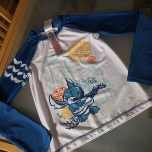 Disney Stich Kid's Rashguard Top